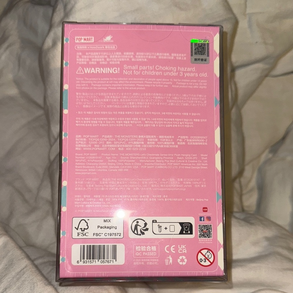 LABUBU POP MART CHECKMATE - Picture 4 of 12